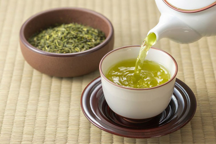 té verde en ayunas